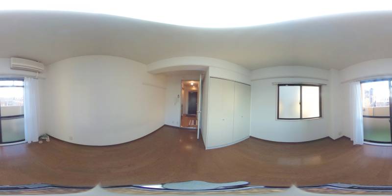 パノラマ画像洋室