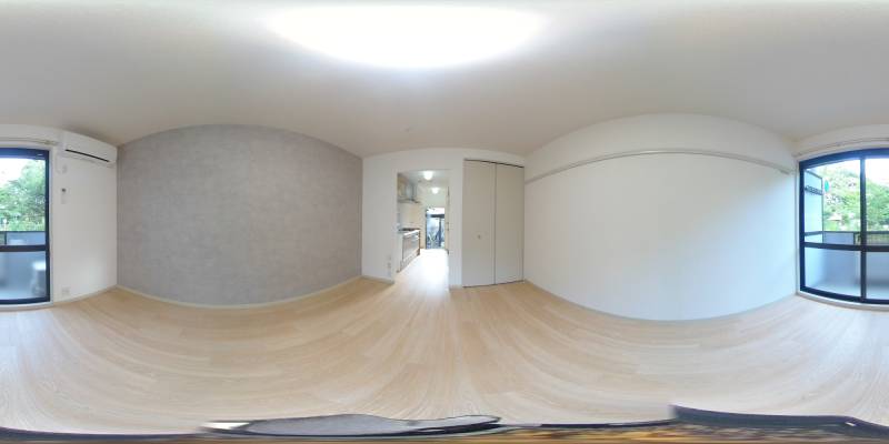 パノラマ画像洋室