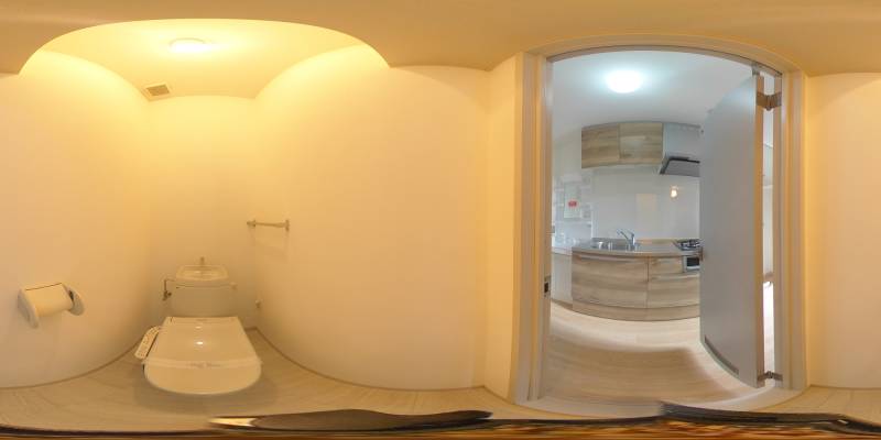 パノラマ画像トイレ