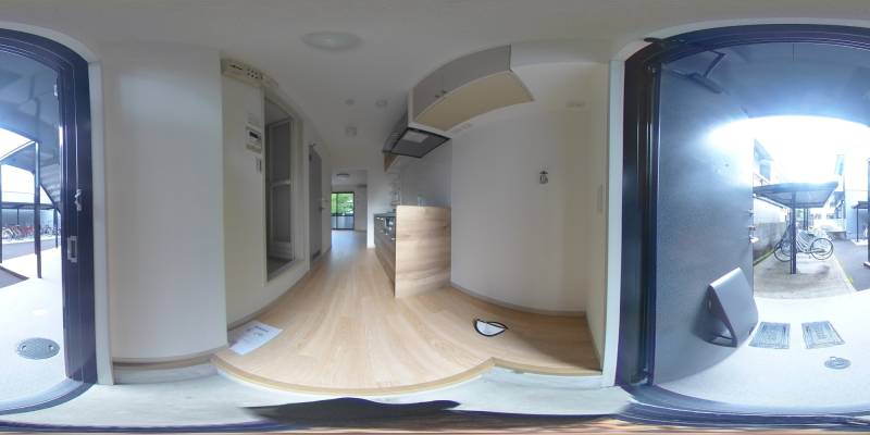 パノラマ画像玄関