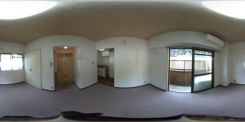 パノラマ画像洋室