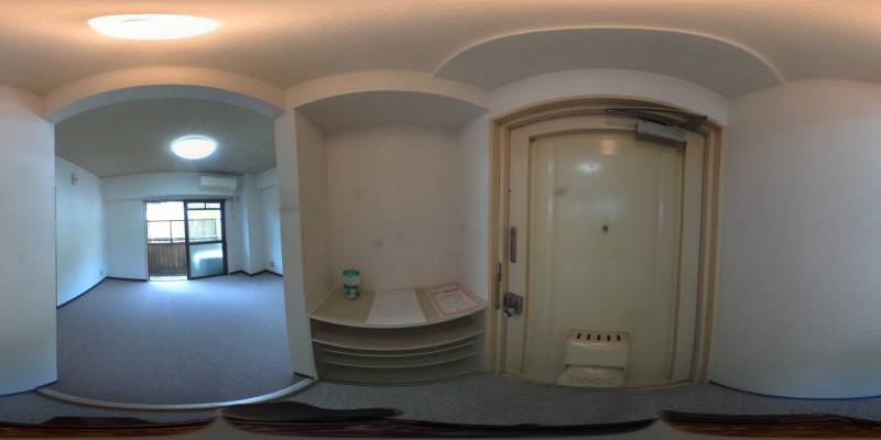 パノラマ画像玄関