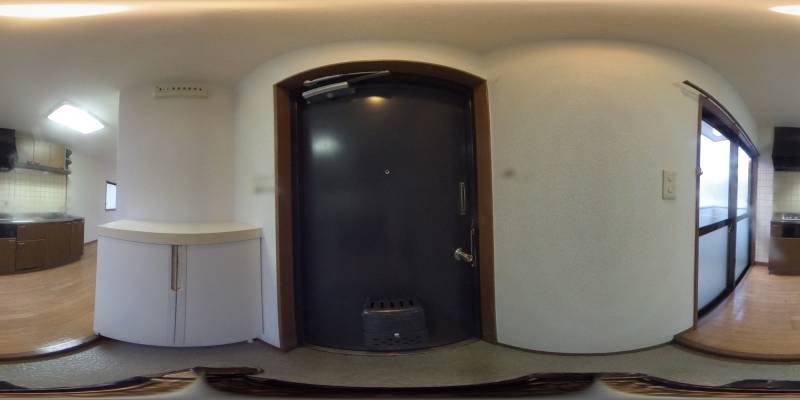 パノラマ画像玄関