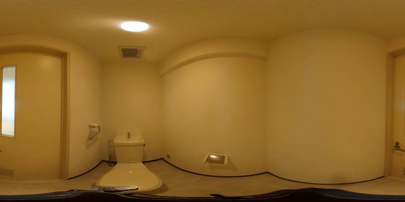 パノラマ画像トイレ