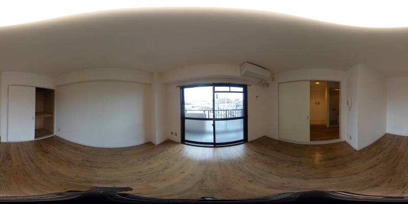 パノラマ画像洋室