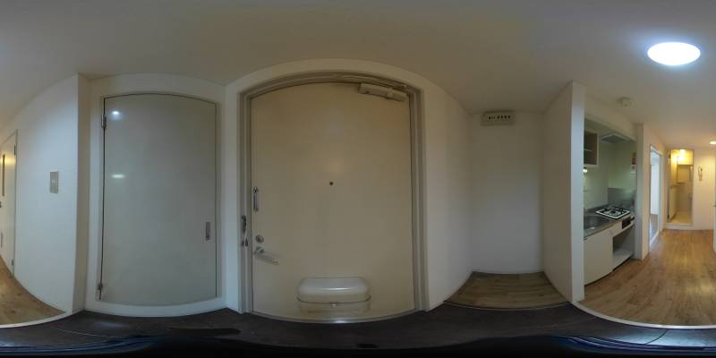 パノラマ画像玄関