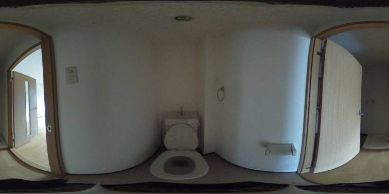パノラマ画像トイレ