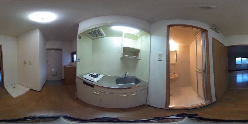 パノラマ画像キッチン