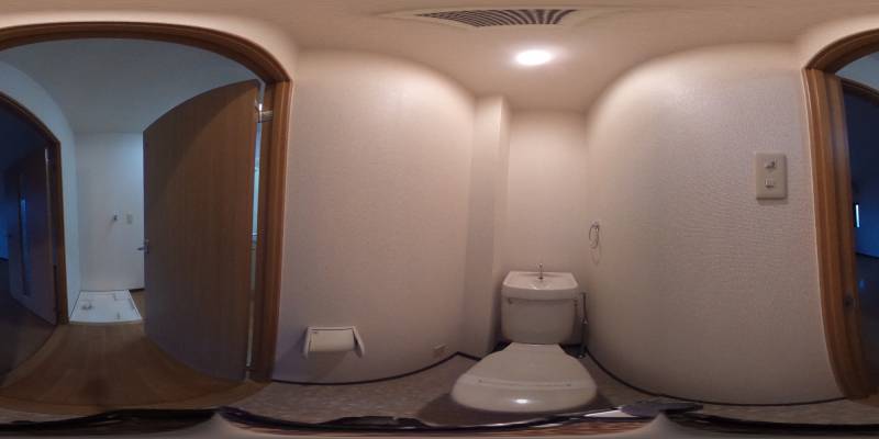 パノラマ画像トイレ