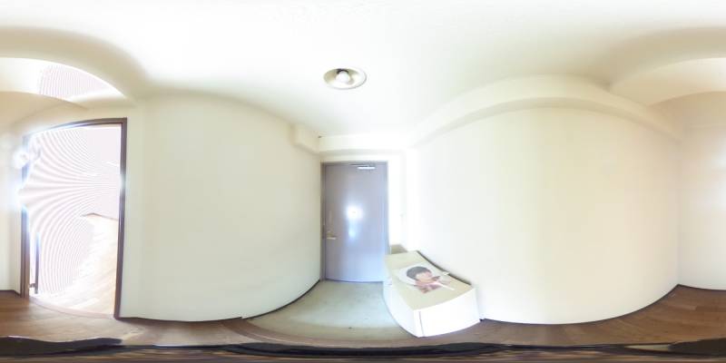 パノラマ画像玄関