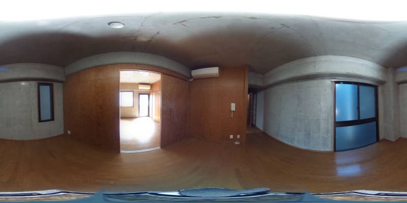 パノラマ画像洋室