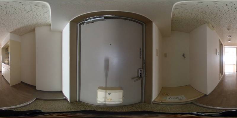 パノラマ画像玄関