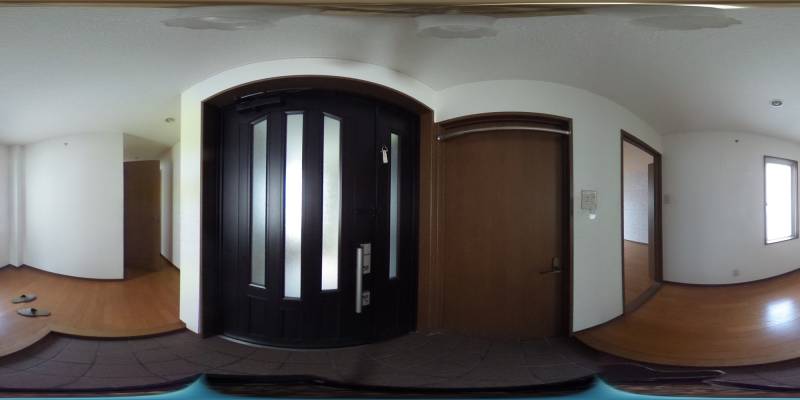 パノラマ画像玄関