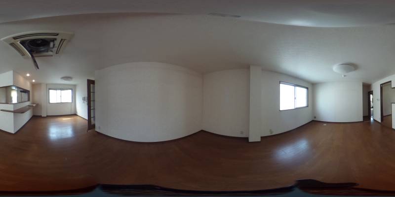 パノラマ画像リビング