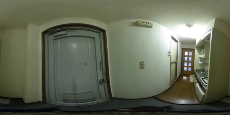 パノラマ画像玄関