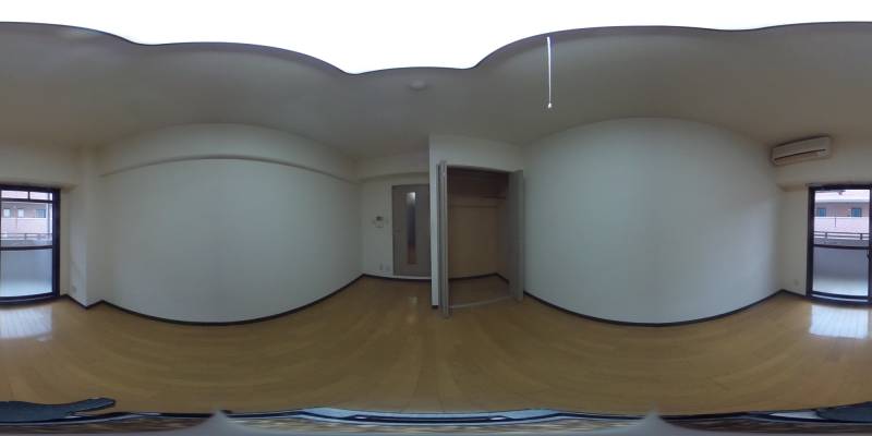 パノラマ画像洋室