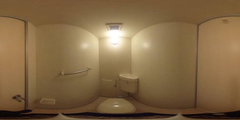 パノラマ画像トイレ