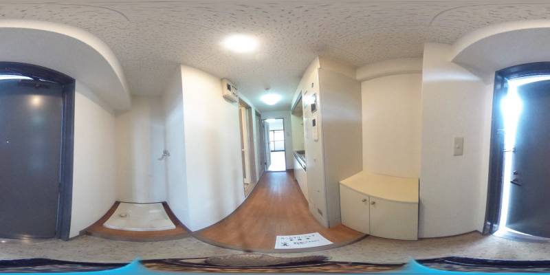 パノラマ画像玄関