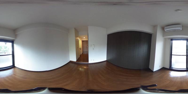 パノラマ画像洋室