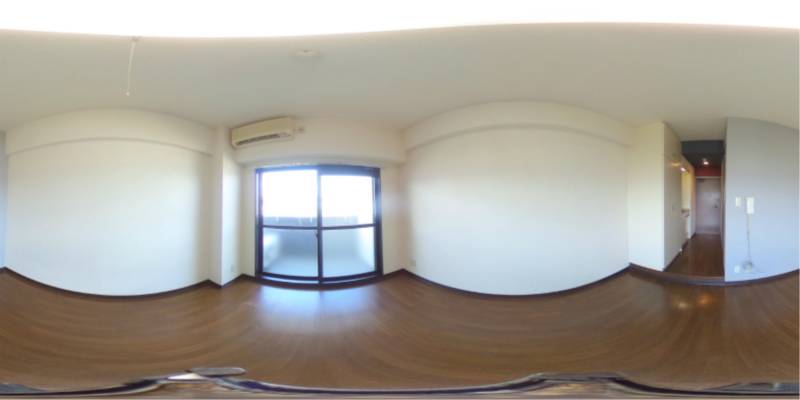 パノラマ画像洋室