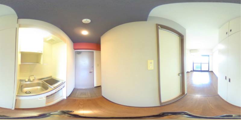 パノラマ画像キッチン