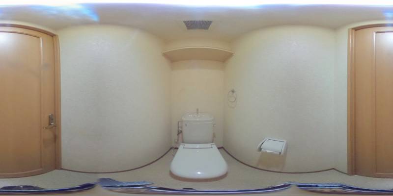 パノラマ画像トイレ