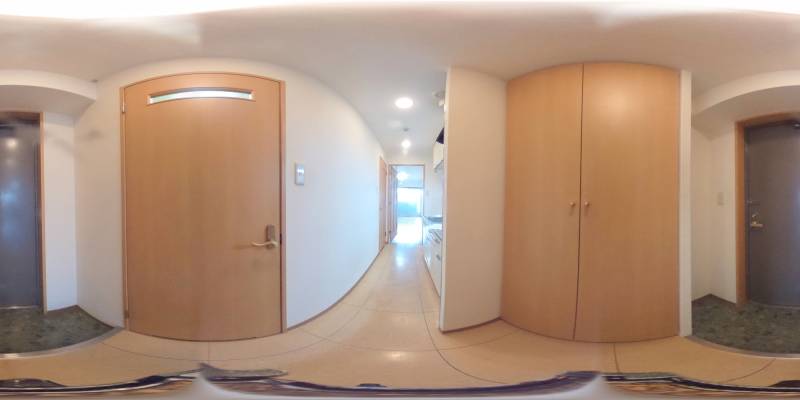 パノラマ画像玄関