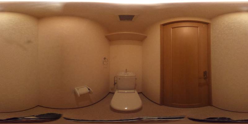 パノラマ画像トイレ