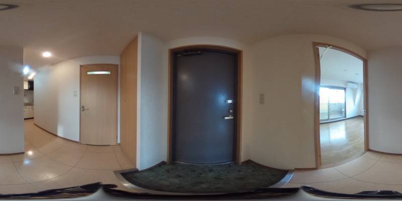 パノラマ画像玄関