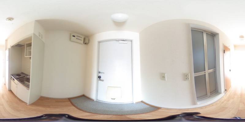 パノラマ画像玄関