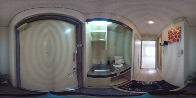 パノラマ画像玄関