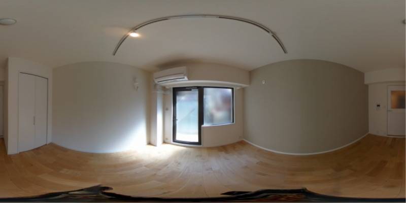 パノラマ画像洋室