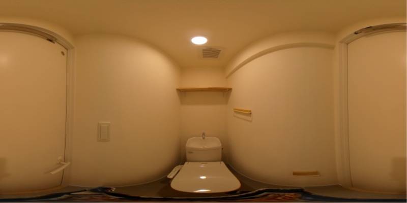 パノラマ画像トイレ