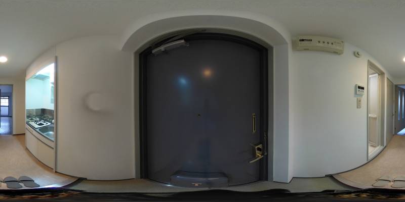 パノラマ画像玄関