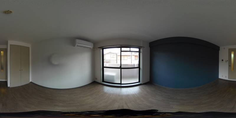 パノラマ画像洋室