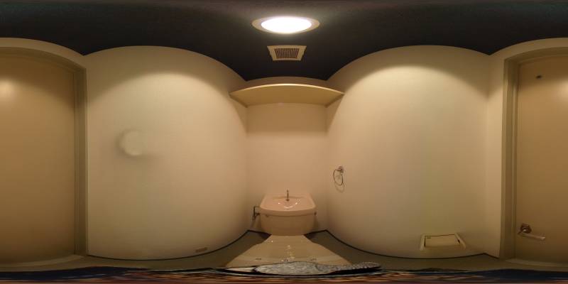 パノラマ画像トイレ