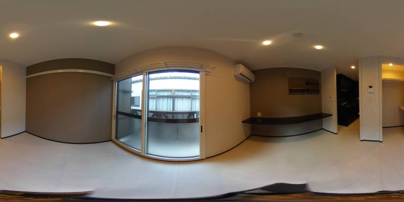 パノラマ画像洋室