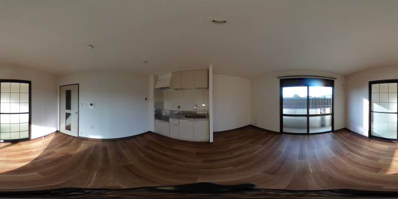 パノラマ画像リビング