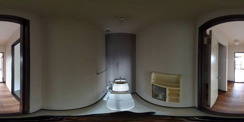 パノラマ画像トイレ