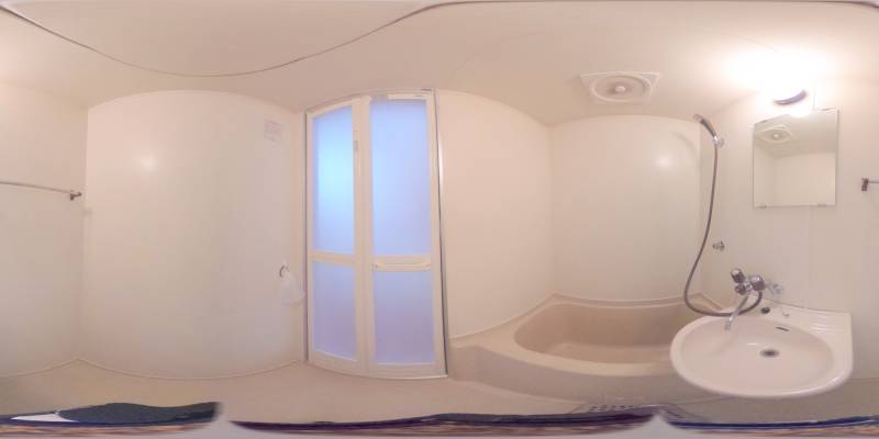 パノラマ画像バスルーム