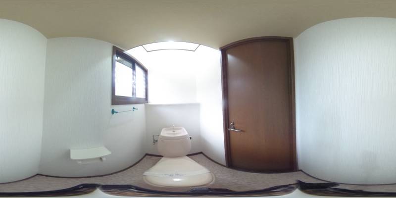 パノラマ画像トイレ