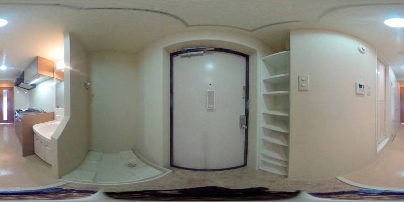 パノラマ画像玄関