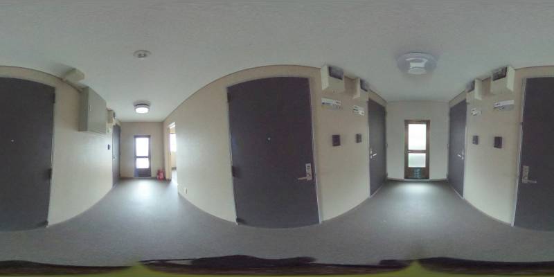 パノラマ画像玄関