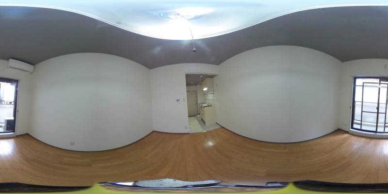 パノラマ画像洋室