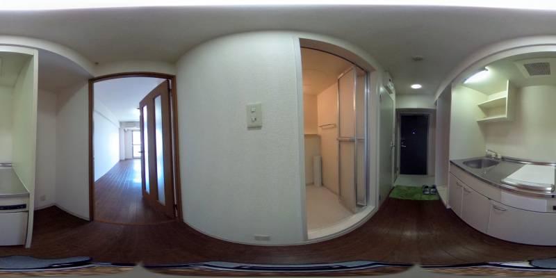 パノラマ画像キッチン