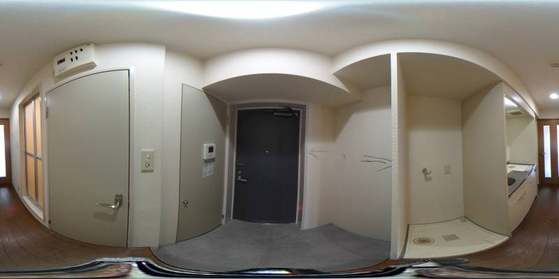 パノラマ画像玄関