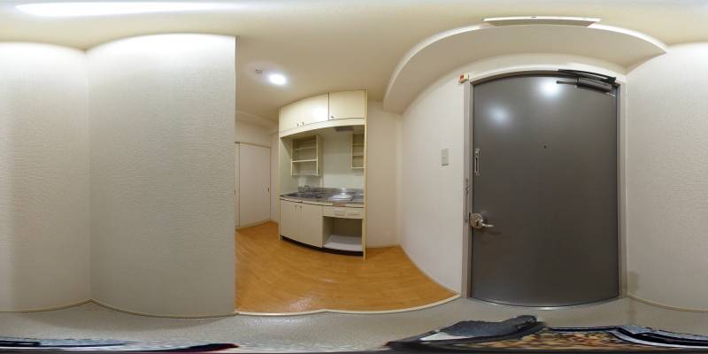 パノラマ画像玄関