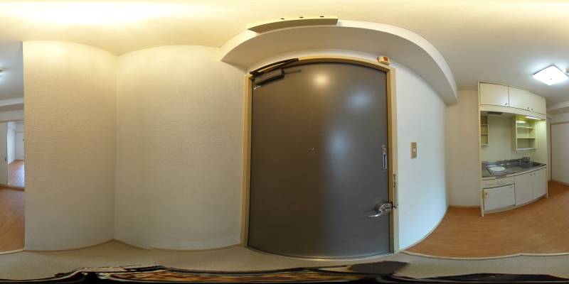 パノラマ画像玄関