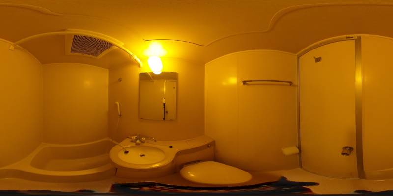 パノラマ画像バスルーム