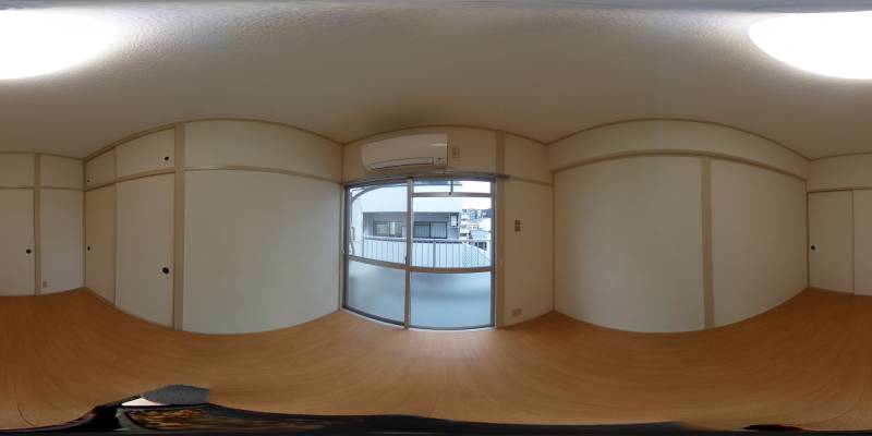 パノラマ画像洋室